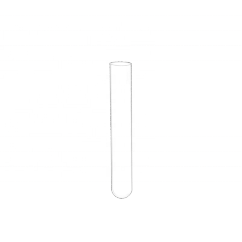 12x70mm small lab clear glass test tube for student