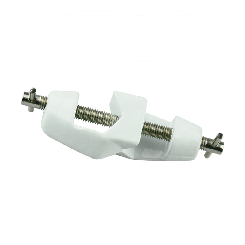 aluminum alloy white rotary lab large cross clamp