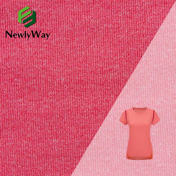China High quality matte breathable polyester spandex stretch jersey fabric  for sportswear manufacturers and suppliers