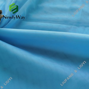 2021 Good Quality Soft Tulle - Customized Polyester Intermingle Yarn Diamond Mesh Net Tulle Fabric for Women Dresses – Liuyi