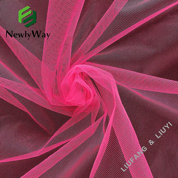 High definition Wholesale Tulle - Factory Sale 100% Polyester Hexagon Honeycomb Mesh Net Tulle Fabric for Mosquito Net – Liuyi