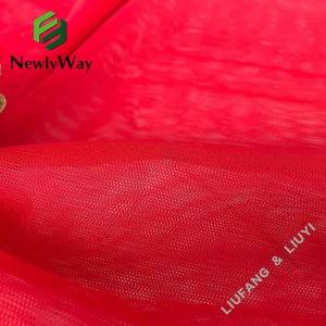 2021 China New Design Stretch Knit Fabric - Factory wholesale hexagon honeycomb net polyester mesh tulle fabric for lady’s voile shirt – Liuyi
