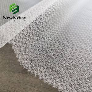 OEM Supply Glitter Cloth Fabric - Fluffy Style Tulle Nylon Diamond Net Mesh Fabric for Garment Sleeves – Liuyi