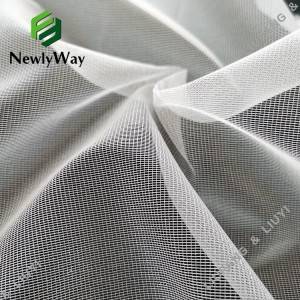 High Quality 100% Polyester Square Grid Mesh Tulle Net Fabric for Bubble Skirt