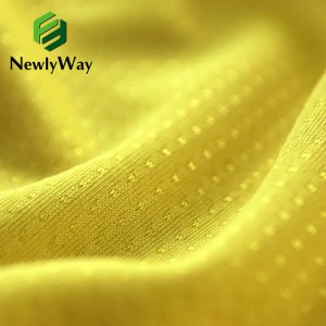 150G bright light needle point cloth fast drying material sportswear ball wear polyester weft knitted mesh cloth factory a large number of spot direct sales