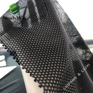 Manufactory direct selling 100 poly warp knitted mesh for sportswear lining