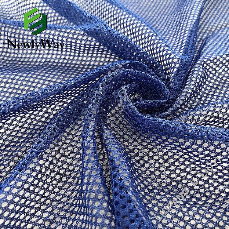 New Arrival China Stretch Spandex Fabric - Manufacturer polyester fiber tulle net mesh fabric for sportswear lining – Liuyi