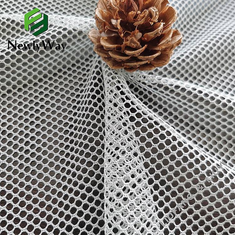 Wholesale Price Spandex Tight - Manufacturer quality poly warp knitted mesh fabric for laundry bag – Liuyi