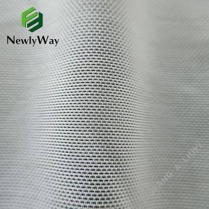 Newly launched white nylon spandex stretch mesh knit fabric for underwear