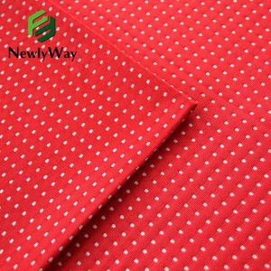 Polyester and Spandex Cationic jacquard two-color fabric concave-convex mesh fabric double-sided two-color sweat cloth quick-drying breathable sports ball clothing fabric