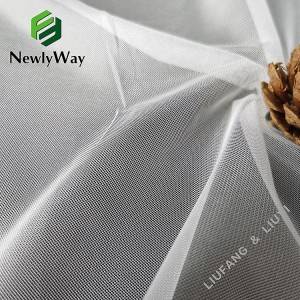 Premium Quality Flash Polyester Fiber Diamond Net Mesh Tulle Fabric for Wedding Dresses