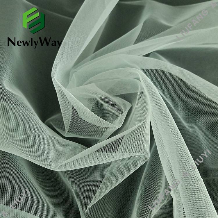 Tulle Fabric Organza Fine Mesh For Dressmaking Solid Netting Wreath Soft  Nylon