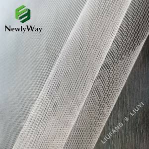 OEM/ODM Supplier Stretch Netting Fabric - Stiff Fluffy Hand-feel Nylon Diamond Net Nesh Tulle Fabric for Wedding Party Decoration – Liuyi