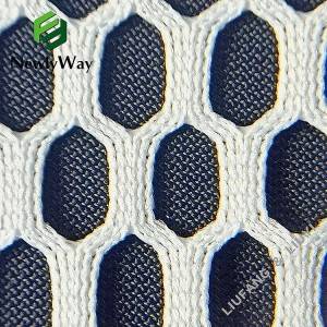 Wholesale 75D polyester fiber warp knitted mesh fabric for composite material
