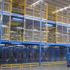 Warehouse Mezzanine Floor Steel Platform