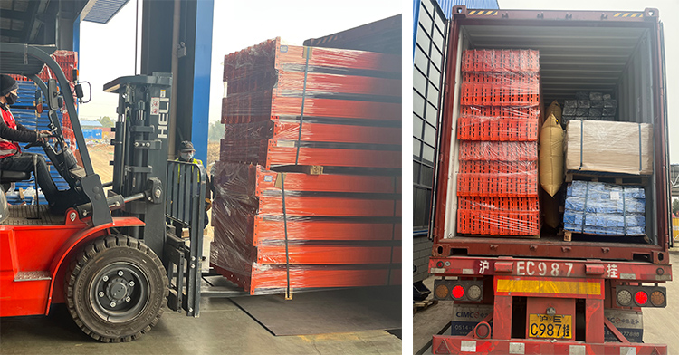 3*40HC Heavy Duty Pallet Rack Shipped To South Africa