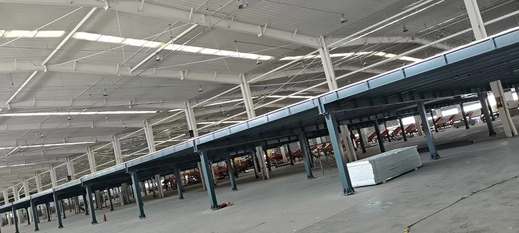 The Customized Large-scale Mezzanine Floor Project Has Been Successfully Installed
