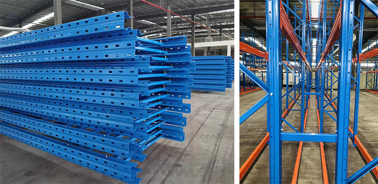 New Heavy Duty Pallet Rack Project Successfully Completed The Installation