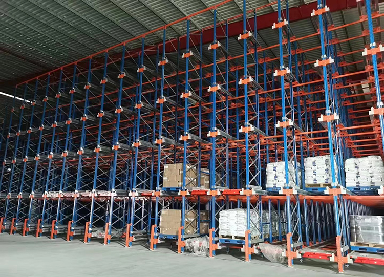 The New Shuttle Racking Project Has Successfully Completed The Installation And Commissioning