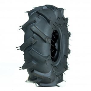 Herringbone tire Pneumatic Rubber Wheel 3.50-4 wheelbarrow tire