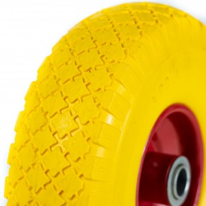 Pu Foam Wheel3.00-4 Small handcart tires
