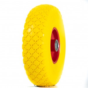 Pu Foam Wheel3.00-4 Small handcart tires