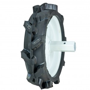 Solid Rubber Wheel 15×6.00-8 Small micro tiller tire