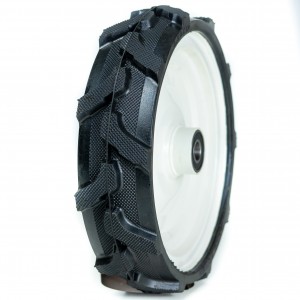 Agricultural farm rubber solid wheel 3.50-12 wheel use for tillers and tractor 350-12 Micro tiller