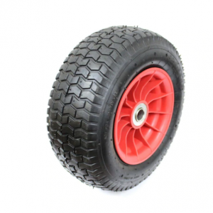 Hot Sale for 4.00-8 Heavy Duty Pneumatic Rubber Wheel with Steel Rim Axle