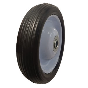 Оптовая цена в Китае 6X1,5-дюймовое полутвердое резиновое колесо с ромбовидным протектором (SSW-B3003)