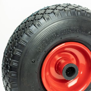 10 inch 300-4 pneumatic rubber garden cart tire and wheel