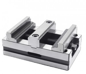 Self-centering cnc vise applied on five-axis machine tool