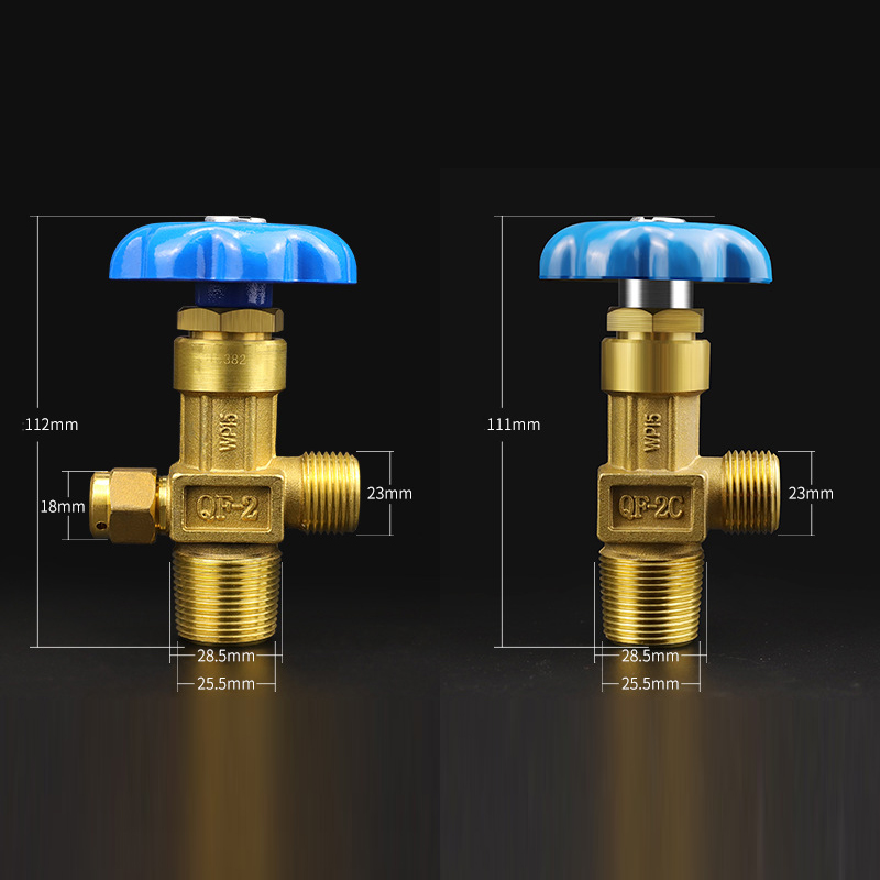 Wholesale High Quality Safety Brass Oxygen Nitrogen Co2 Gas Cylinder Valve Made In China