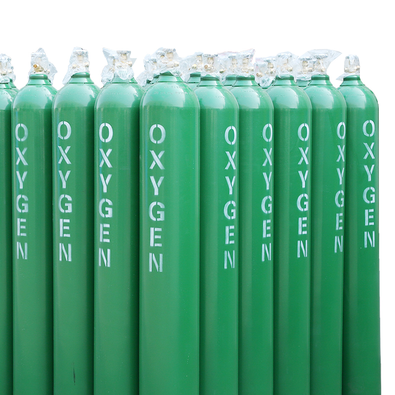 Wholesale 37Mn Steel Material Medical Oxygen Gas Cylinder 15L 150Bar O2 Cylinder