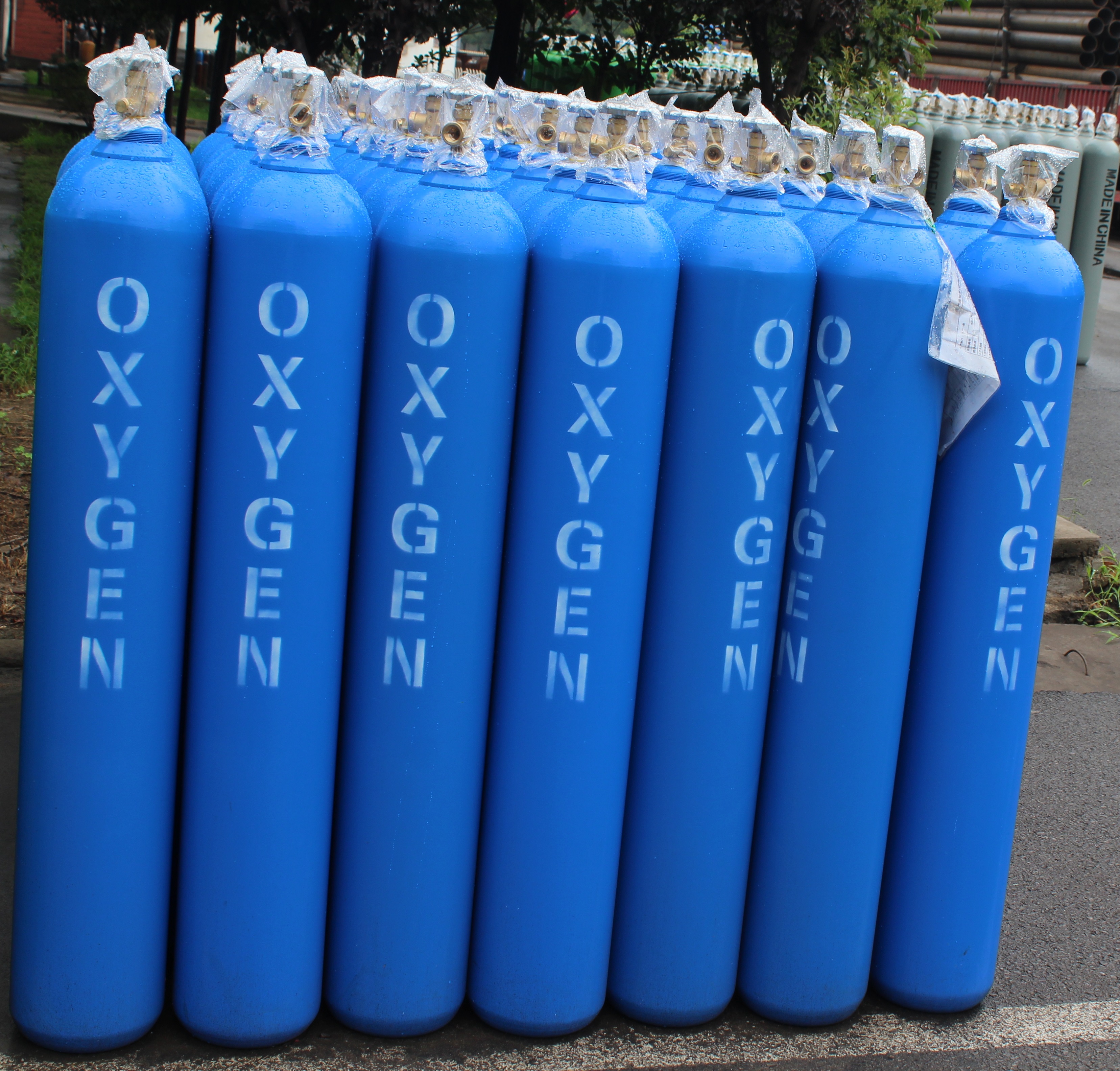 Hot sale YA Medical oxygen 40L seamless steel cylinder gas cylinders for medical use