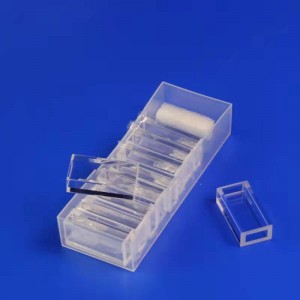 Customize Square Clear Fused Silica Quartz Glass Tube
