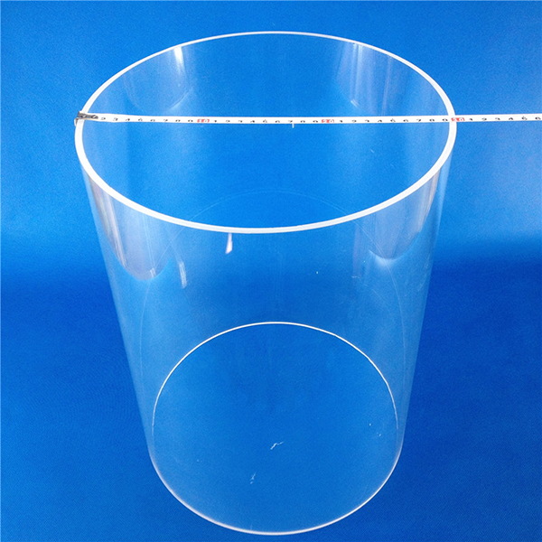 Large diameter Transparent quartz glass tube (3)