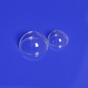 Optical High-temperature Fused Quartz Glass Dome