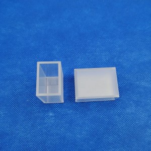 Quartz Cuvette Cell With Lid UV Spectrophotometers Cuvettes For Lab