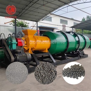 New Type Stirring Tooth Rotary Drum Granulator in Fertilizer Production Line