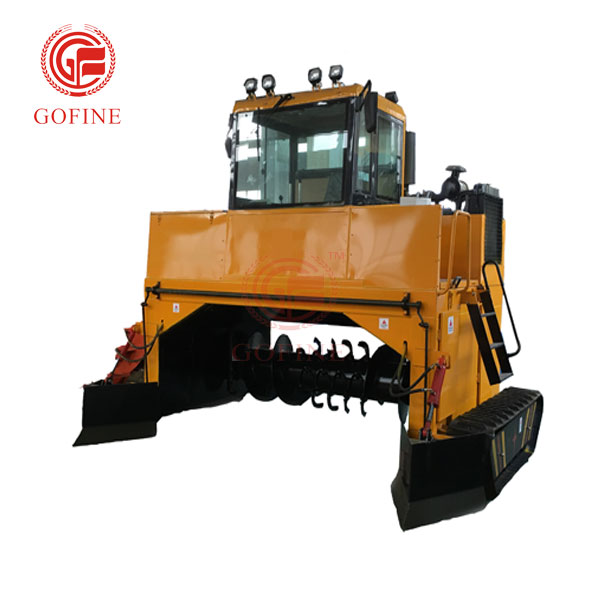 2021 wholesale price Manure Turner - Crawler Window Compost Turner Machine Wildcat  – Gofine