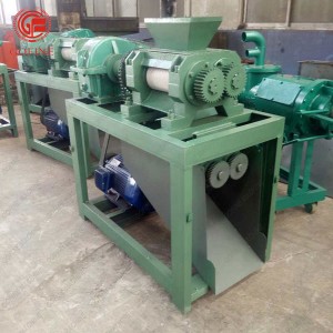 Double Roller Granulator Press Extruder Pelleting Machine