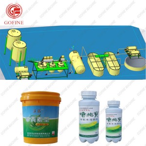 Personlized Products Bio Fertilizer And Chemical Fertilizer - Liquid fertilizer production line – Gofine