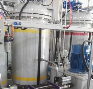 500-2500g/S Polyurethane Pipe Insulation High Pressure PU Foaming Machine