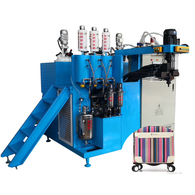 factory customized Low Pressure Injection Molding Machine - Luggage Wheel 45KW Polyurethane Casting Machine – Polyurethane