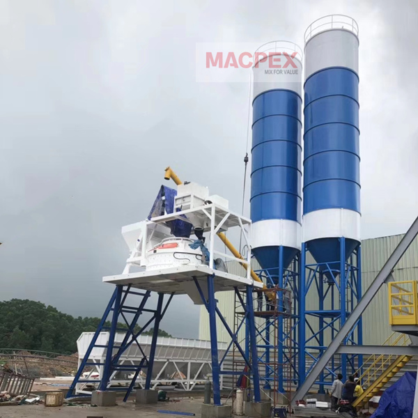 Concrete mixing plant used for precast industry Featured Image