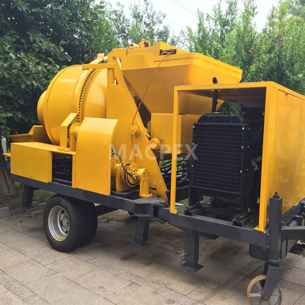 Factory Price For Electrical Portable Mixing Pump - Diesel power concrete mixing pump – Macpex detail pictures