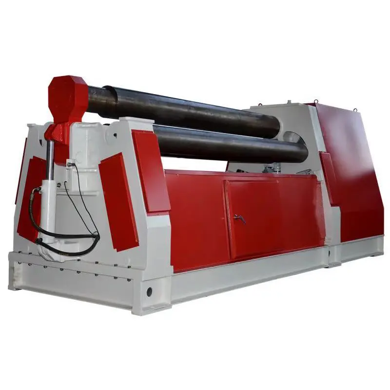 Top quality W11SCNC-6X2500mm CNC four roller hydraulic rolling machine Featured Image