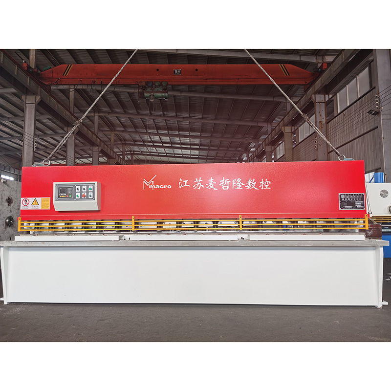 OEM/ODM China Hydraulic Swing Beam Shearing Machine - High precision QC12Y-8X4000mm hydrauclic sheet metal shearing machine – Macro