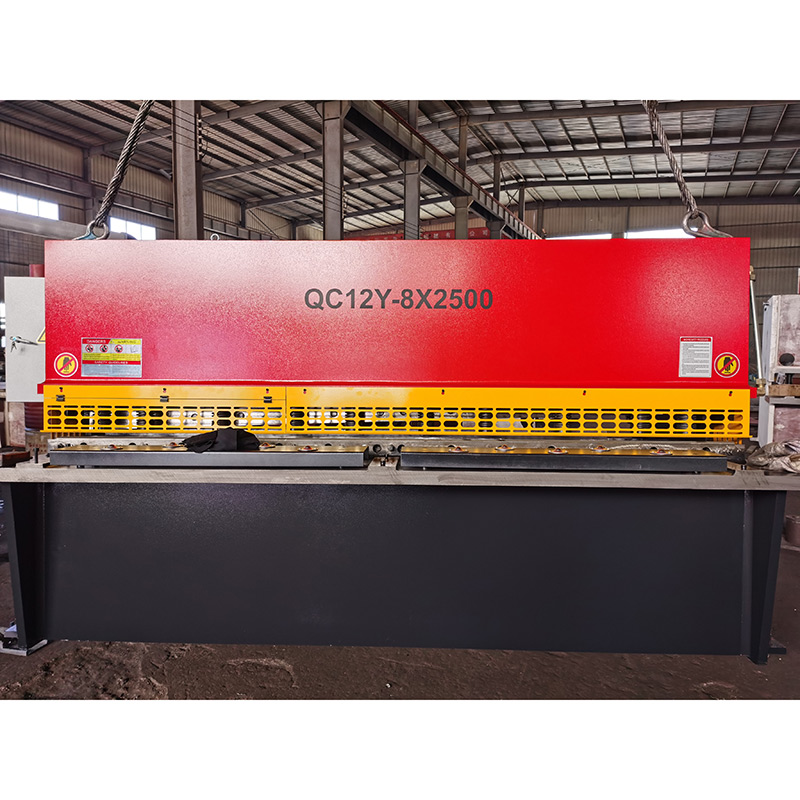 High precision QC12Y-8X2500mm hydrauclic sheet metal shearing machine Featured Image